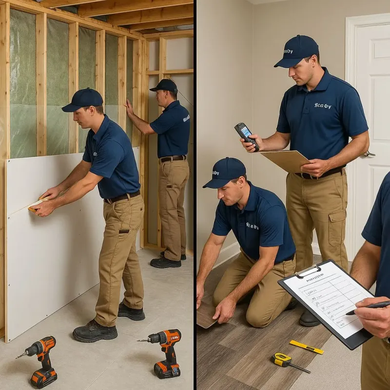 Repairs and Reconstruction process in Quitman, TX