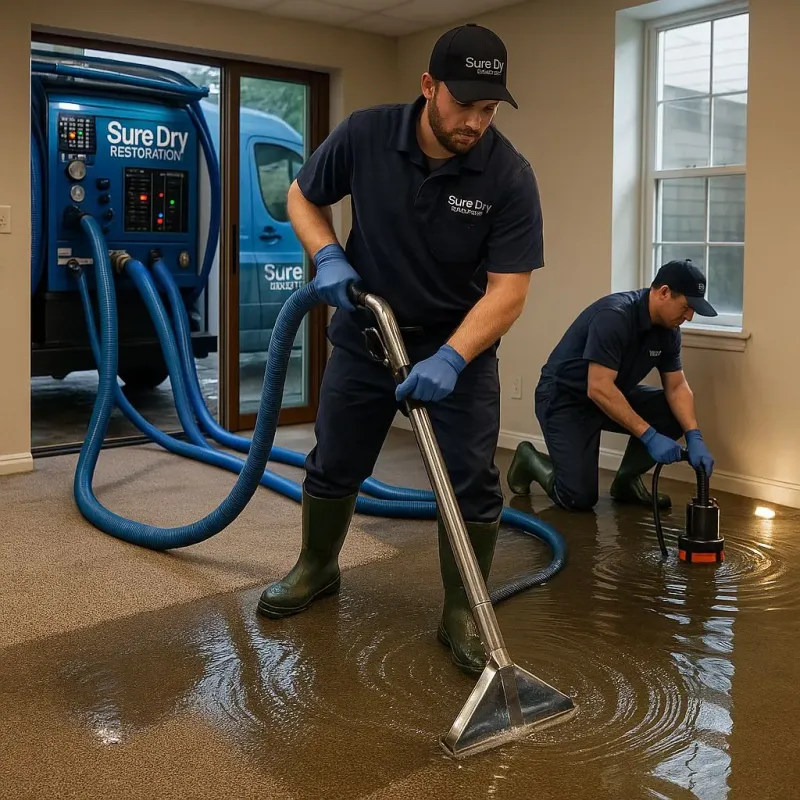 Water Extraction and Removal process in Quitman, TX